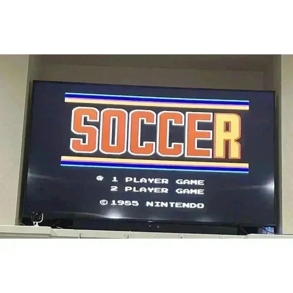 Soccer Nintendo NES Video Game Works!